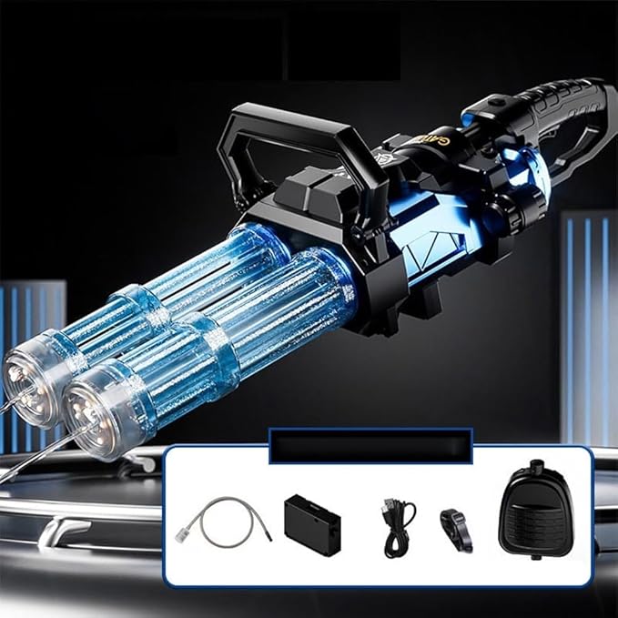High-Powered Electric Water Minigun Cannon