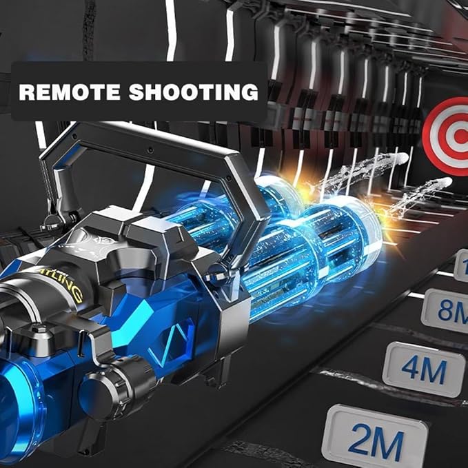High-Powered Electric Water Minigun Cannon