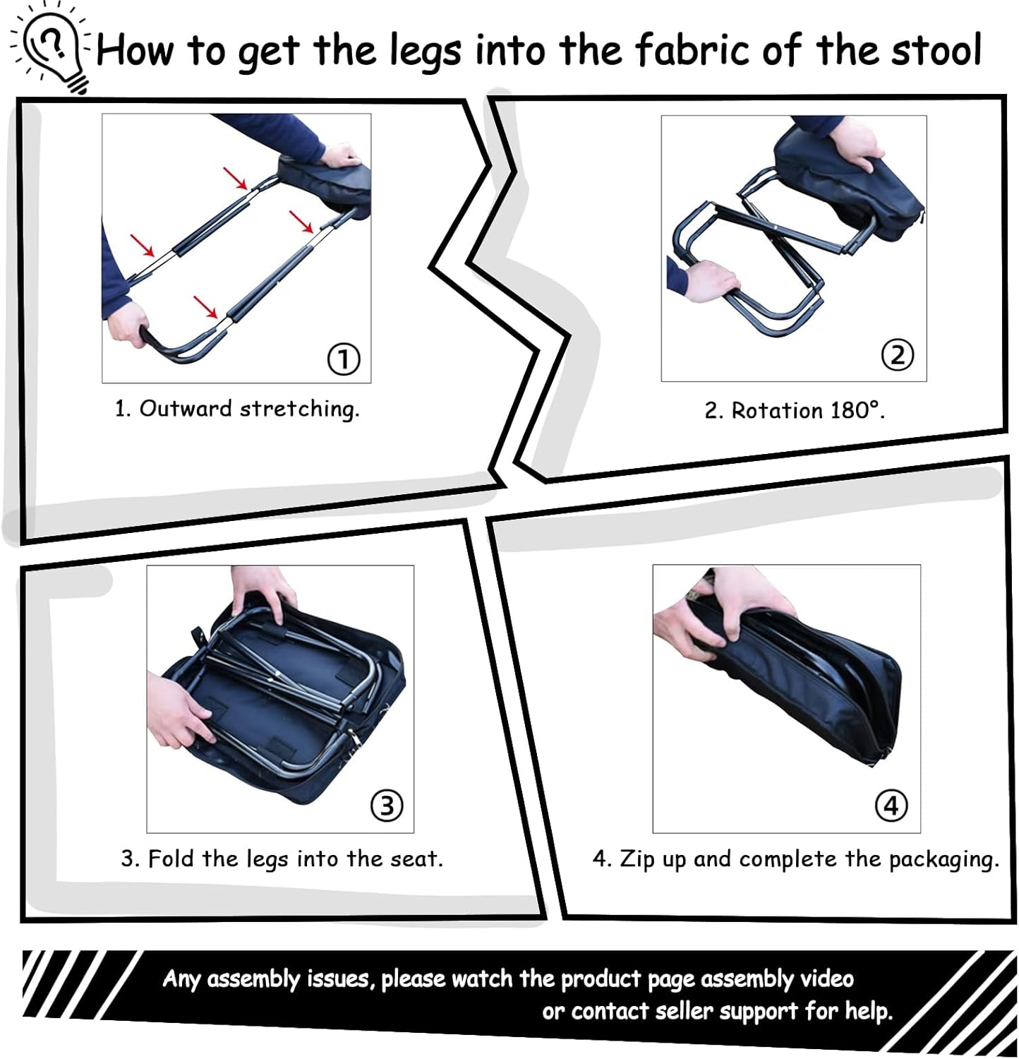 Mini Portable Folding Chair
