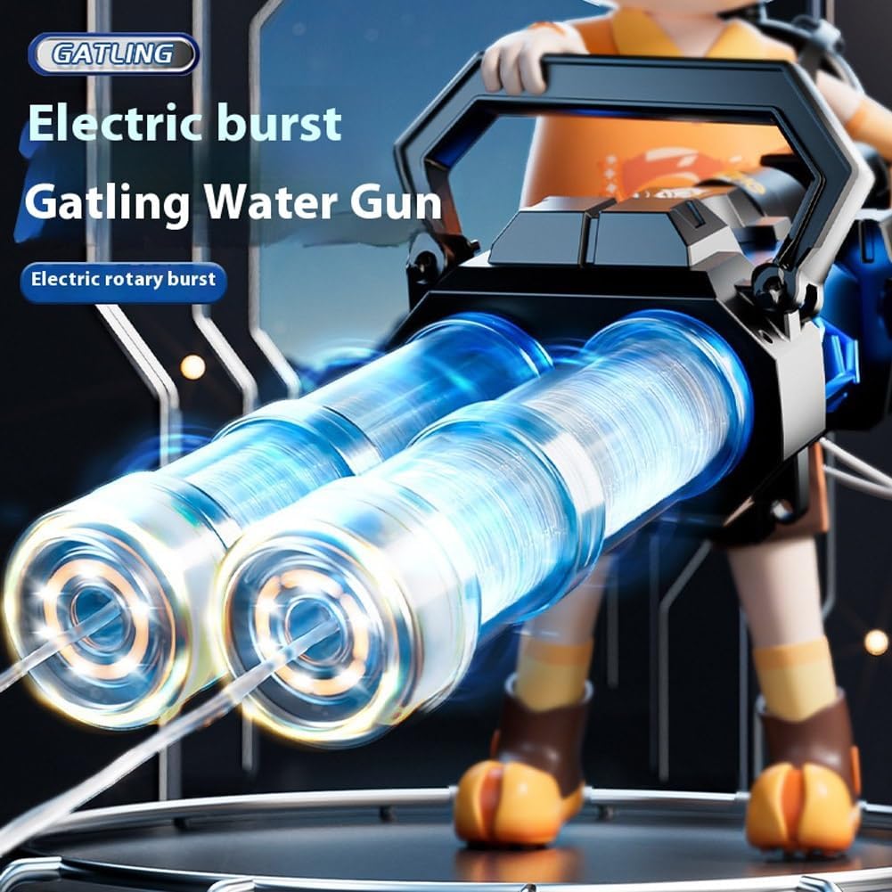 High-Powered Electric Water Minigun Cannon