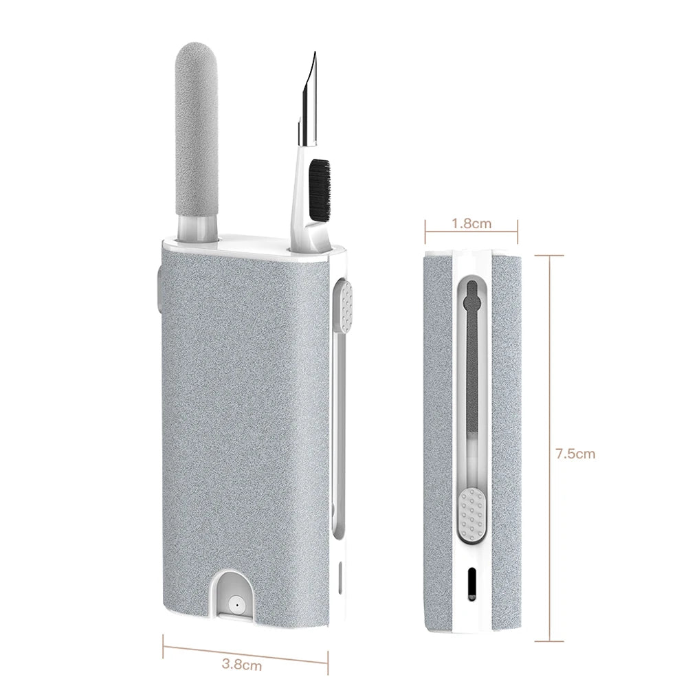 5-in-1 Earbuds & Device Cleaning Kit – Compact Multifunctional Tool
