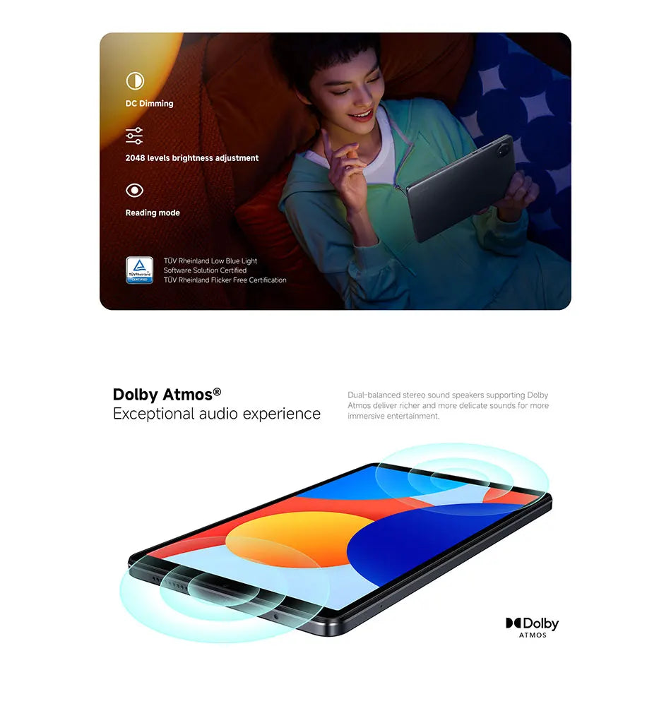 Xiaomi Redmi Pad SE 8.7" Global โ Helio G85, 90Hz, 128GB Tablet