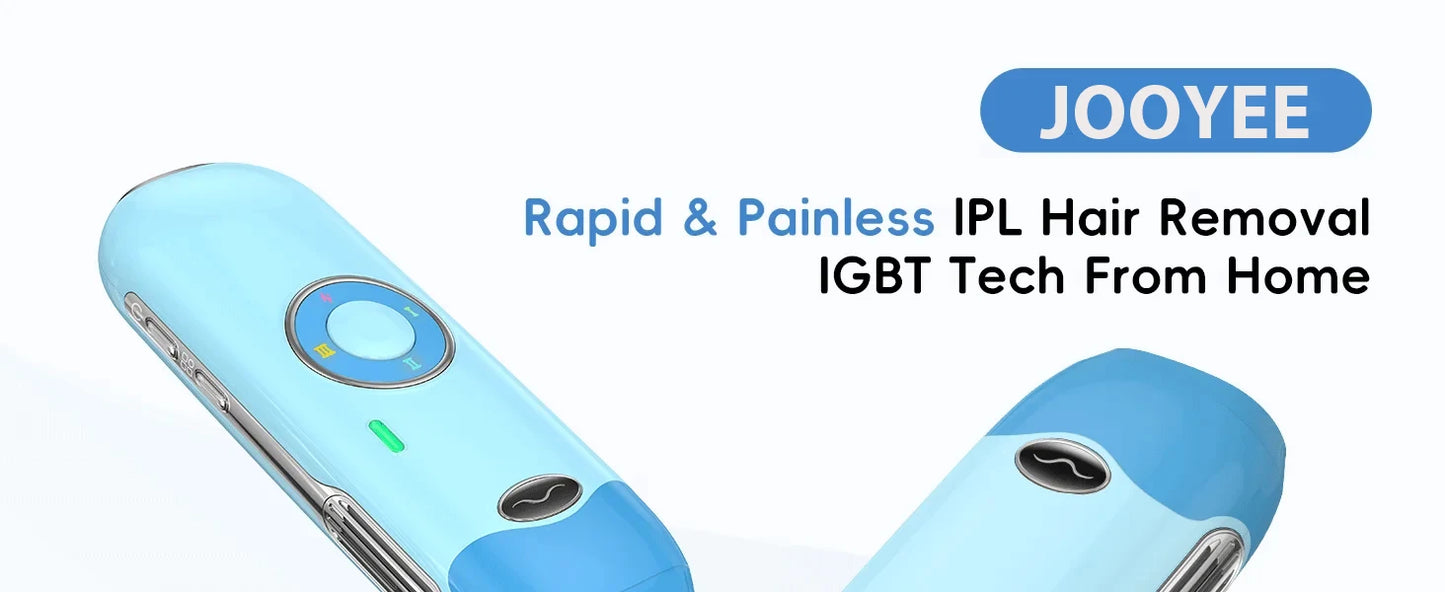 IPL Laser Hair Removal – 22J, Unlimited Flashes, 5.2cm² Window
