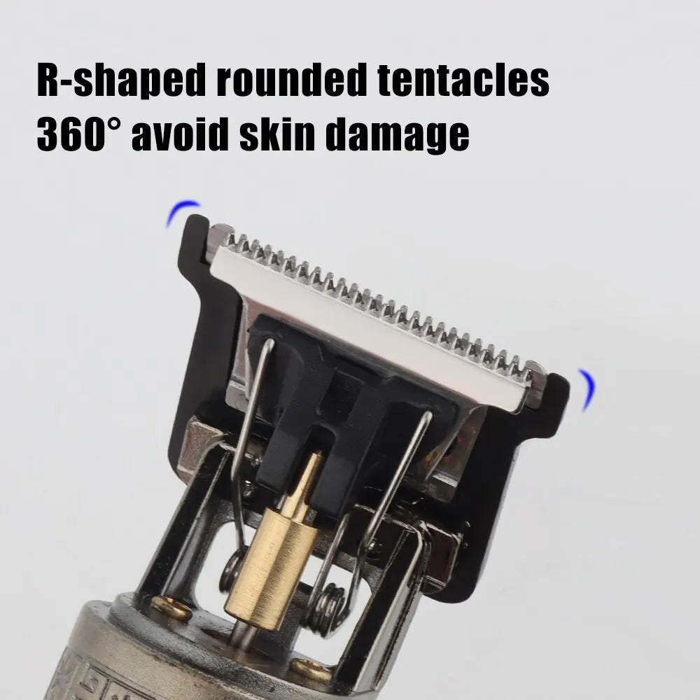 Vintage T9 Hair Clipper β Rechargeable Dragon Buddha Trimmer