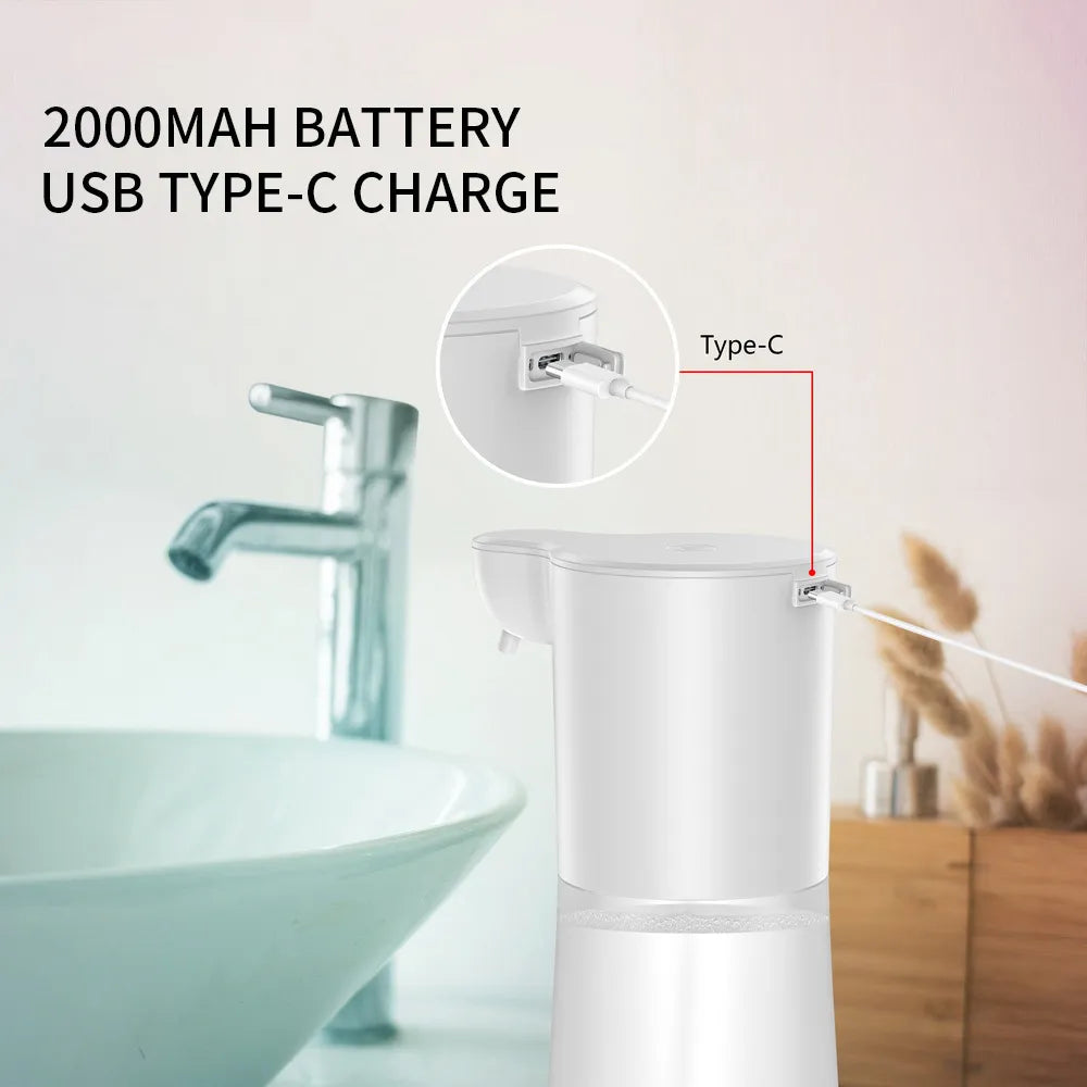Touchless Foam Soap Dispenser β USB Rechargeable