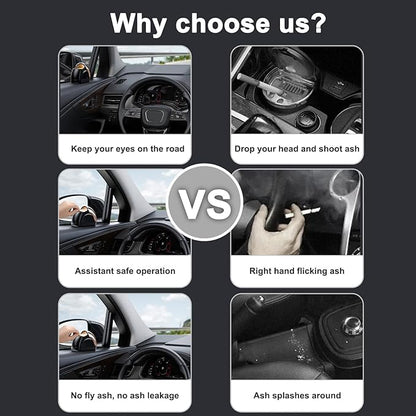 Car Door Ashtray with LED