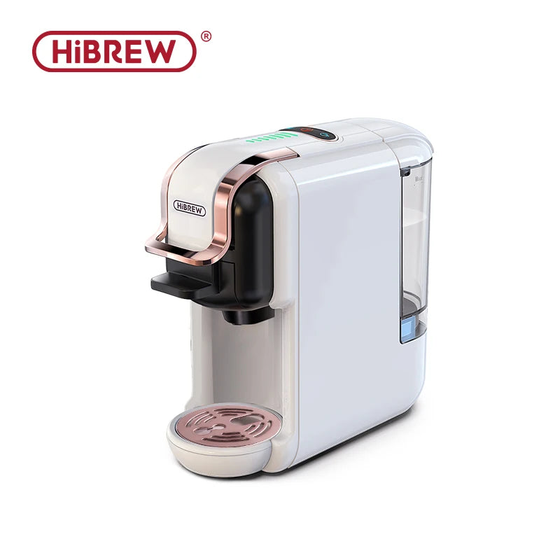 HiBREW 5-in-1 Capsule Coffee Machine – 20 Bar Pressure, Hot & Cold Brew