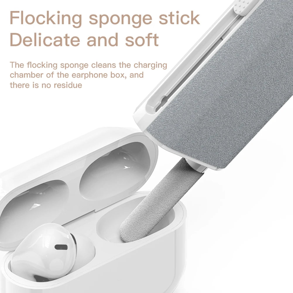 5-in-1 Earbuds & Device Cleaning Kit – Compact Multifunctional Tool